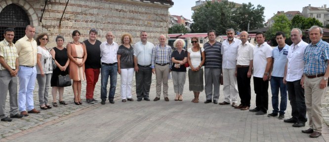 Yeni yönetim Akgün’ü ziyaret etti