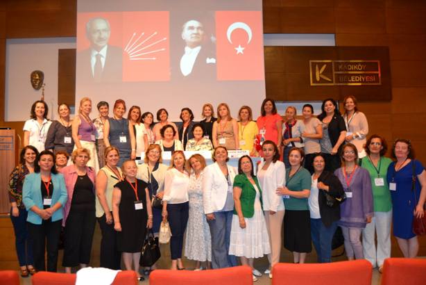 CHP’li kadın yerel yöneticiler buluştu
