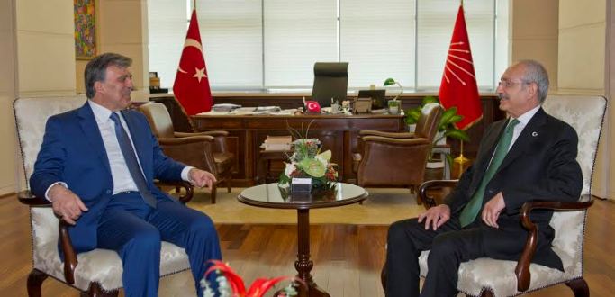 Gül’den CHP’ye veda ziyareti