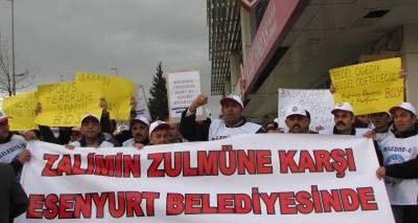 Esenyurt Belediyesi’nde direniş başlıyor