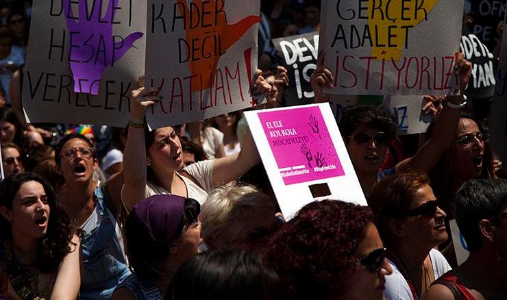 Kadınlar Erkek Şiddetine Karşı Meclise Yürüyecek
