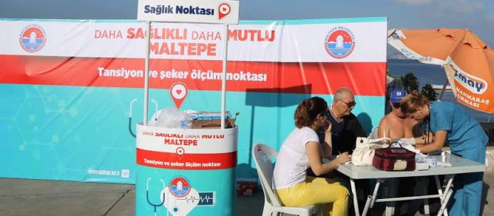 Sahilde “sağlık taraması” sürprizi