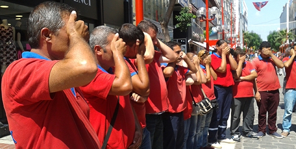 Parkomat işçilerinin direnişi 11 Ağustos’tan bu yana sürüyor