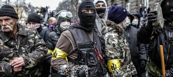 Neo-Nazi’ler; Amacımız Ukrayna’da faşist diktatörlük