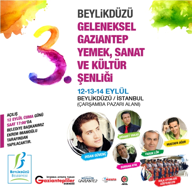 Gaziantep kültürü Beylikdüzü’nde