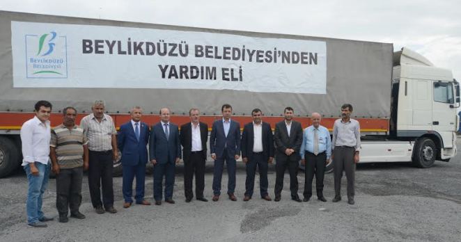 Beylikdüzü Belediyesi’nin Yardım Tırları yola çıktı