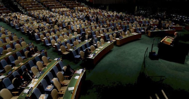 Erdoğan, BM İklim Zirvesi’nde boş koltuklara konuştu