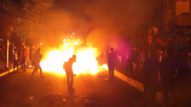 Gazi Mahallesi’nde olaylı gece