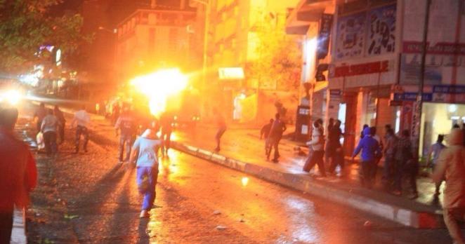 İstanbul’da olaylı gece