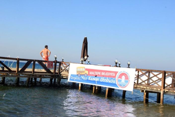 Maltepeli engelliler “Yaz Kampı”nda