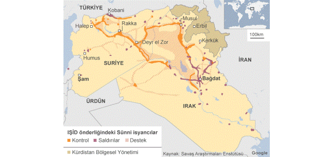 ABD, IŞİD’e Karşı Suriyede Hava operasyonuna başladı