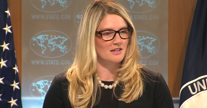 ABD Dışişleri sözcüsü Marie Harf terfi etti