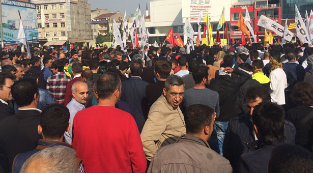 İstanbul Kobane için sokakta