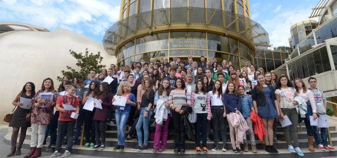 Küçük gazeteciler meslektaşlarıyla buluştu