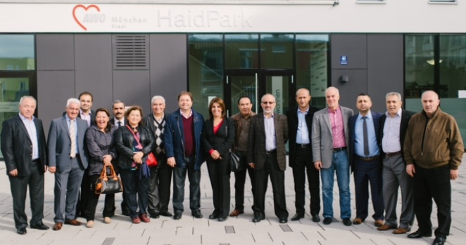 Maltepeli muhtarların Avrupa seyahati sürüyor