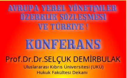 SDD’den “Yerel yönetimler ve özerklik” konulu konferans