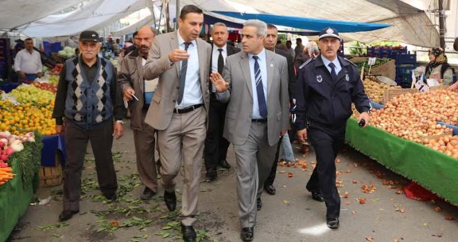 Belediye ile Pazarcılar Odası denetimleri birlikte yapıyor
