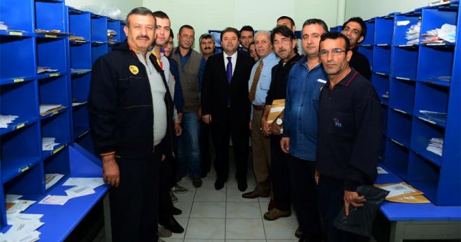 Başkan Kılıç’tan PTT’ye ziyaret