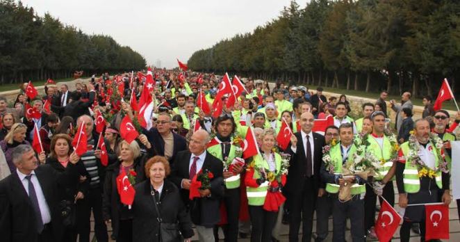 Binlerce Bakırköylü Anıtkabir’deydi