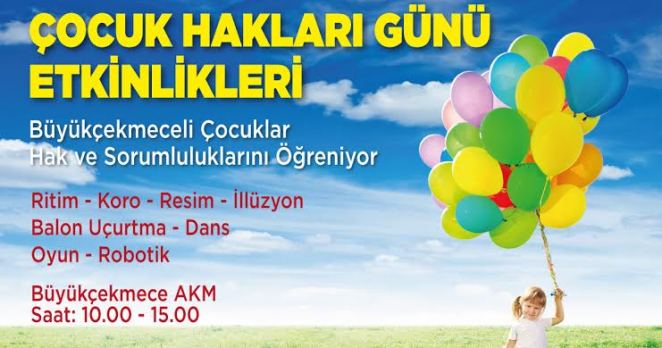 Büyükçekmece’de Çocuk Hakları Günü kutlanacak