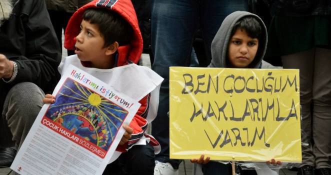 Eylül: ‘Çocuklar sokaklarda yaşamasın’