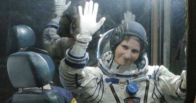 İlk İtalyan kadın astronot espresso makinesiyle uzayda