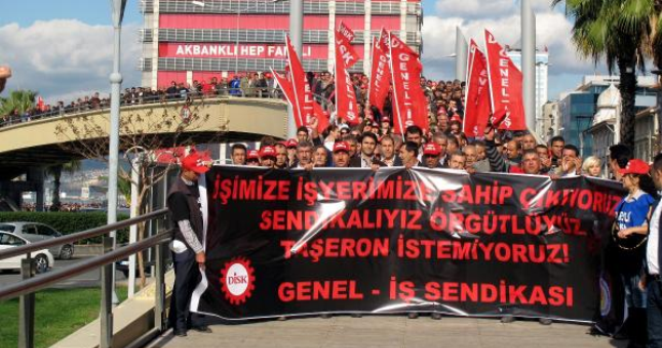 Taşerona karşı eylem
