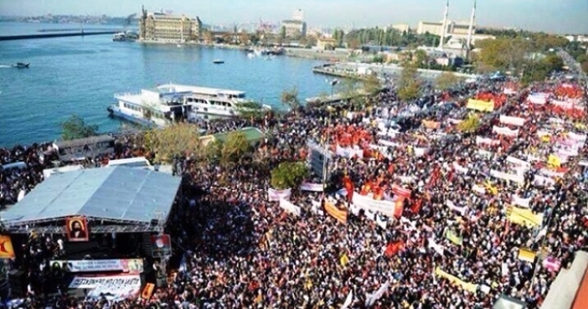 Zorunlu din dersine karşı ‘laik eğitim’ mitingi Kadıköy’de