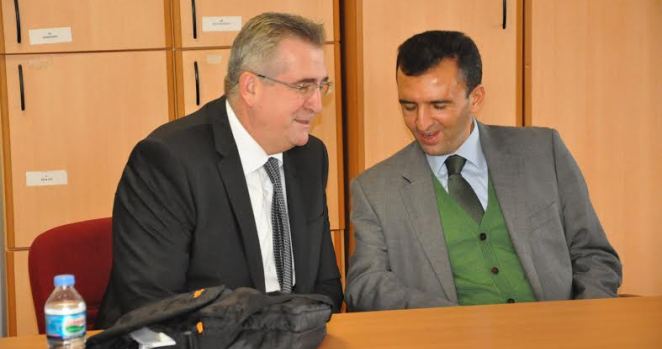 Kara’dan, Engelliler gününde görme engelli meslektaşa ziyaret