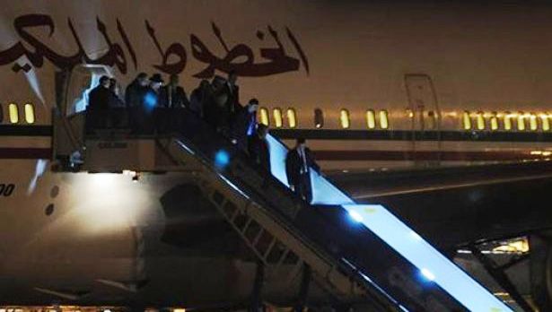 Fas Kralı 5 uçakla Türkiye’ye geldi