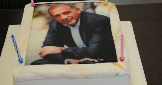 Gürsel Tekin’e sürpriz doğum günü