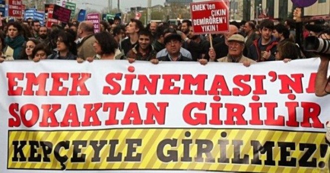 Emek Sineması’nın yıkılmasına sebep olan proje durduruldu