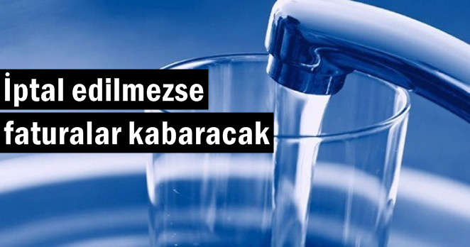 Suya gizli zam mahkemelik oldu