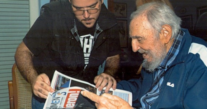 Fidel Castro’dan ben hala burdayım pozu