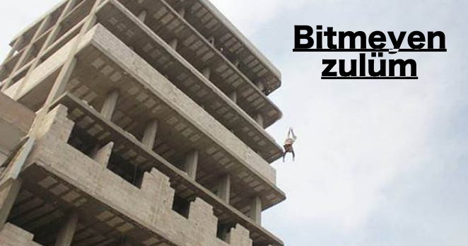 IŞİD bu kez de binadan attı