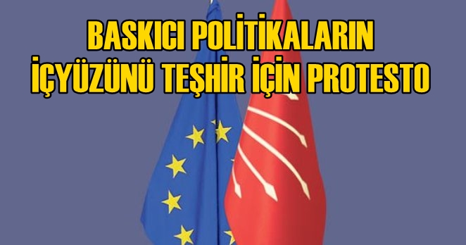 Hükümet baskıları Avrupa Birliği toplantısında protesto edildi