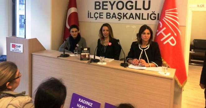 ‘Kadın Cinayetlerini Durduracağız Platformu’ Beyoğlu’ndaydı