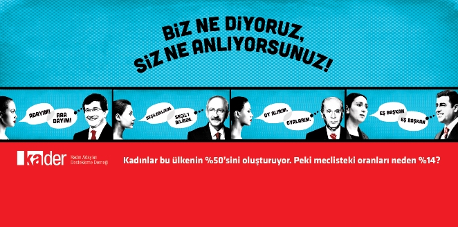KA.DER Siyasi partilere seslendi