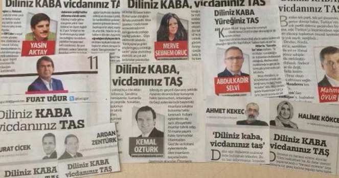 Hayret. 13 köşe yazarının yazısı aynı başlıkla çıktı