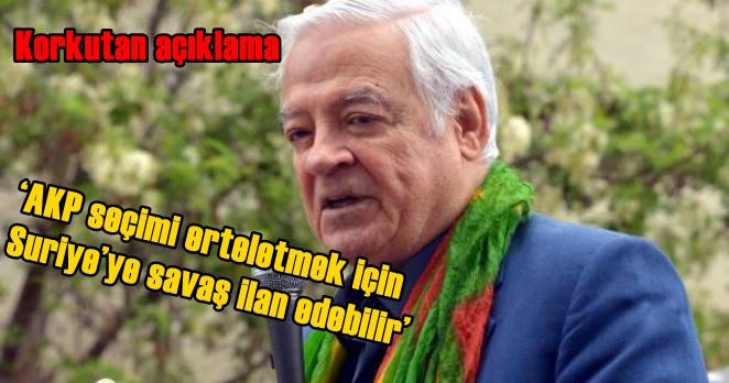 HDP’li Fırat’tan korkutan yorum
