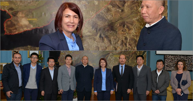 Çin heyetinden Avcılar Belediye Başkanı Dr. Toprak’a ziyaret