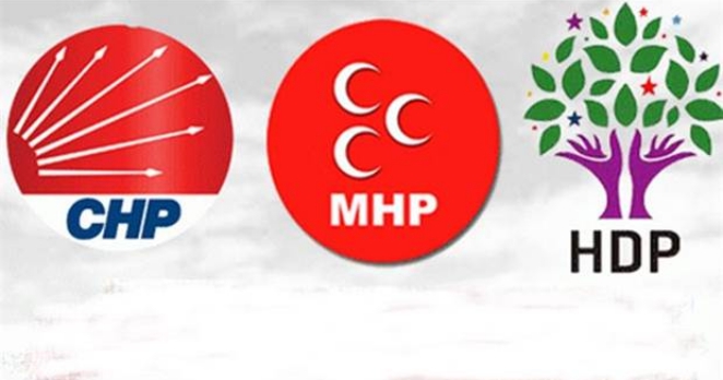 CHP, MHP ve HDP’den yerel ittifak!