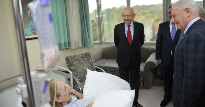 Kılıçdaroğlu’ndan Ekşi ailesine hastane ziyareti