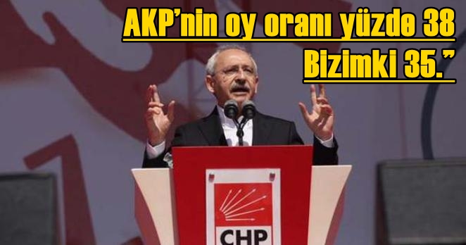 Kılıçdaroğlu’ndan 3 Büyük kentin oy oranı!