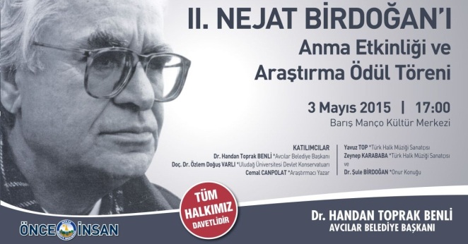 Gazeteci Nejat Birdoğan Avcılar’da anılıyor