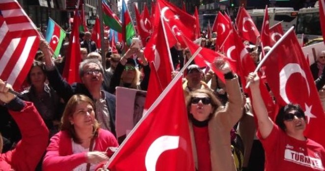 Sözde soykırım New York’ta protesto edildi