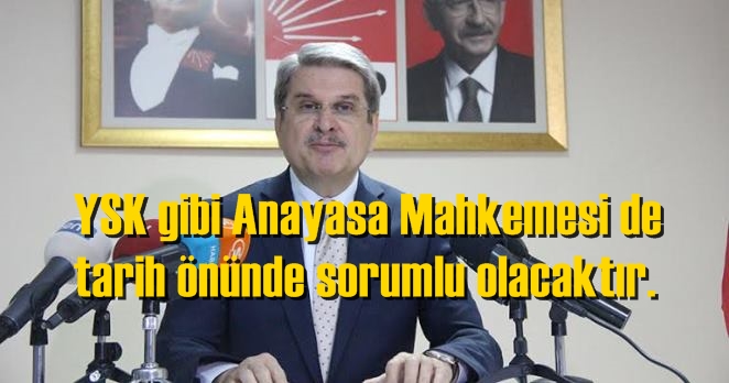 Çıray, ‘Cumhurbaşkanı olduğundan beri Anayasa askıda’