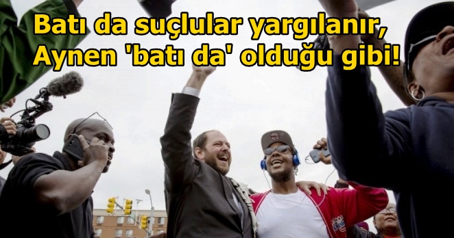 6 polis için yargılama kararı. Baltimore’da ‘zafer yürüyüşü’