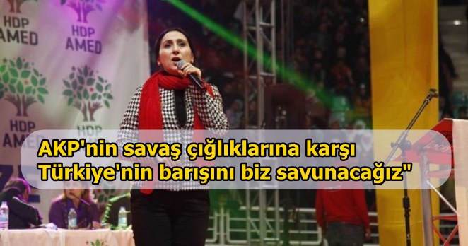 Yüksekdağ: Artık AKP için deniz bitti