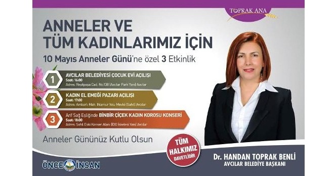 Avcılar Belediyesi’nden “Anneler günü” etkinlikleri